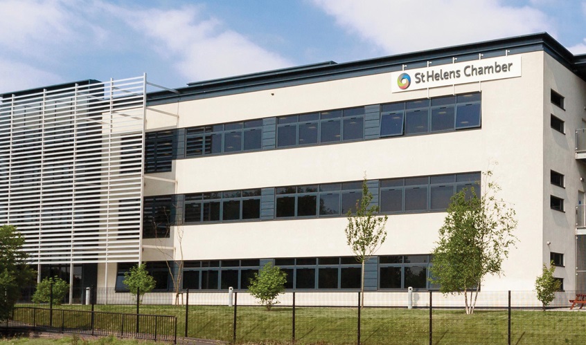 Modern office building